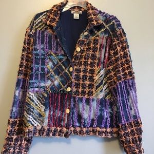 Vintage Sandy Starkman 100% cotton jacket